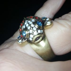 Heidi Daus coy fish ring